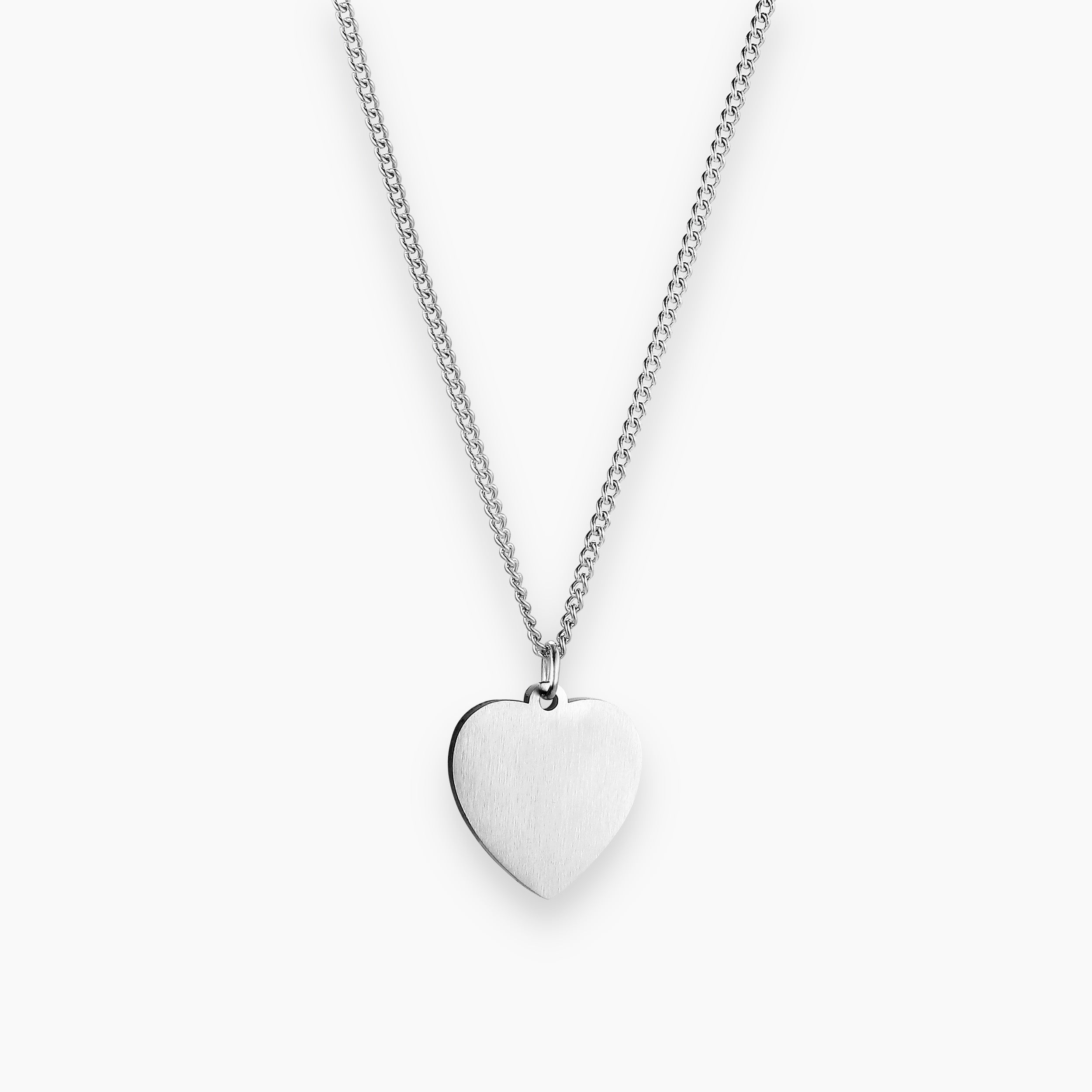 HJÄRTA HALSBAND SILVER