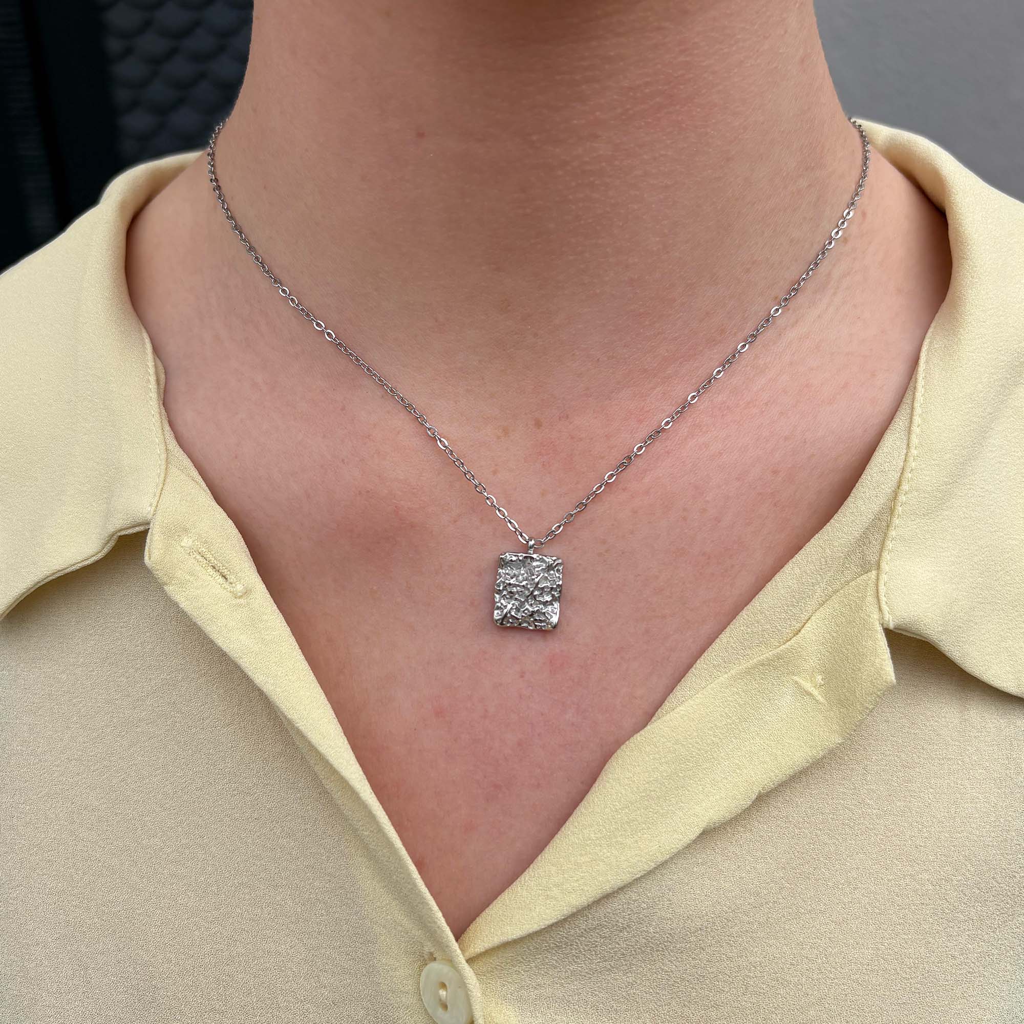 OSLO HALSBAND SILVER