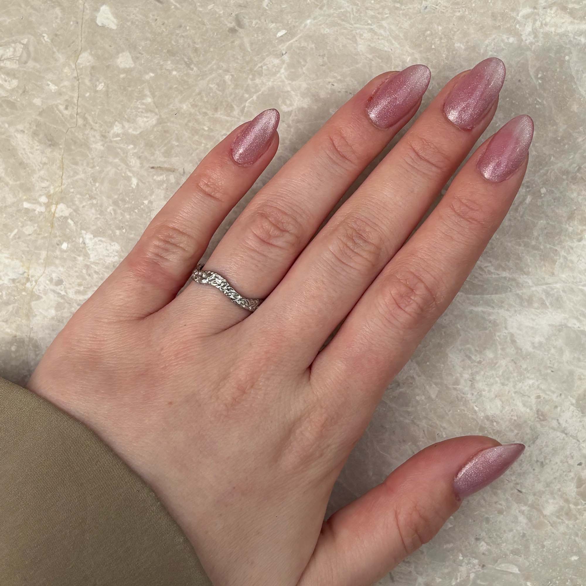 MOON WAVES JUSTERBAR RING