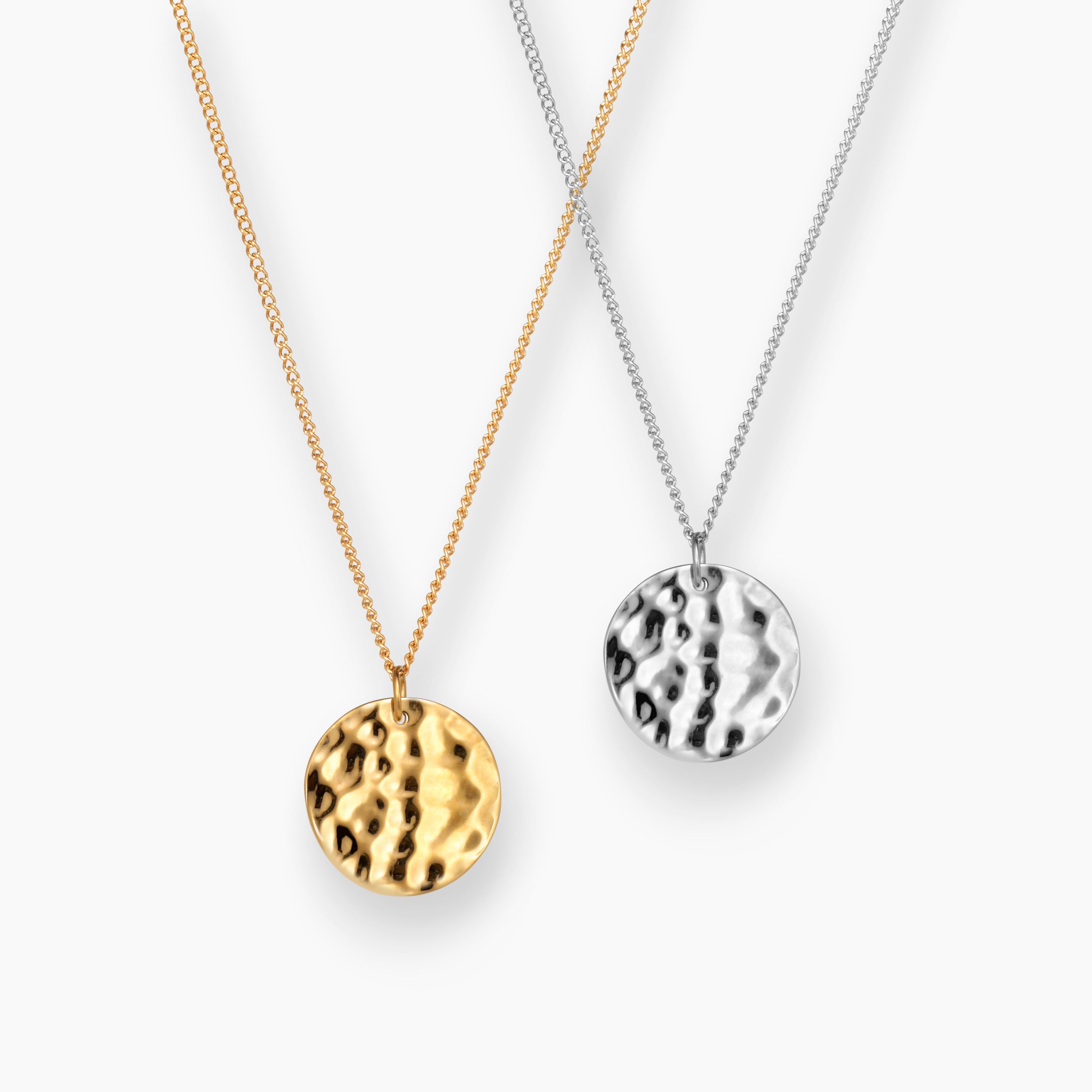 2 x HAMMERED HALSBAND 02