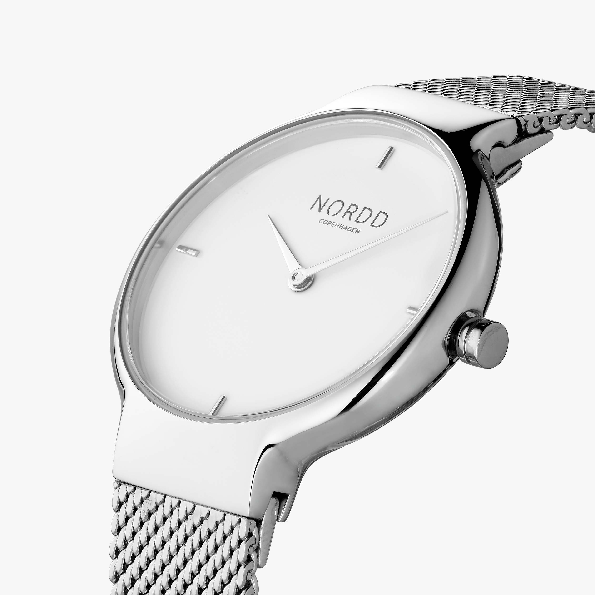 COPENHAGEN KLOCKA SILVER