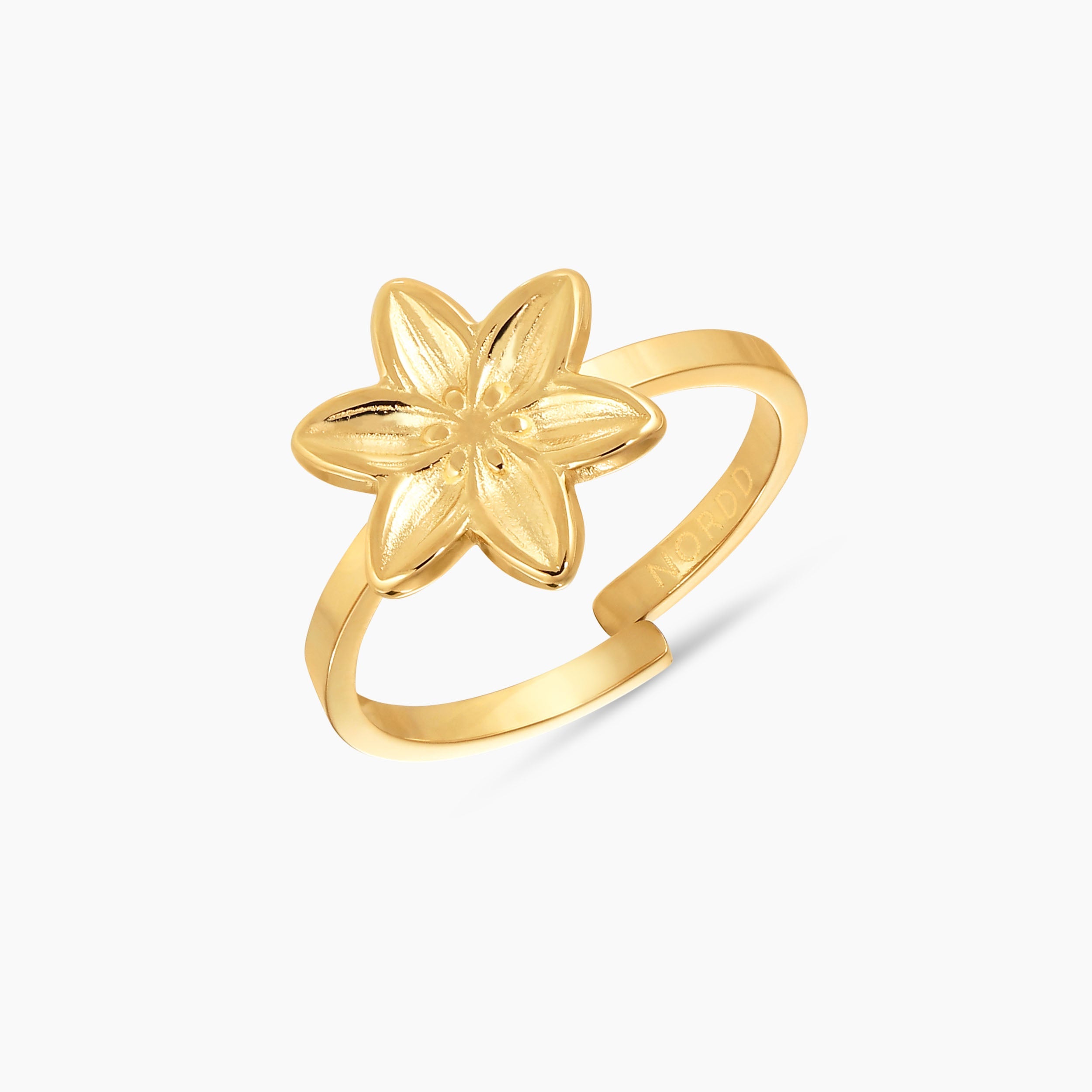 LILLA LILY JUSTERBAR RING GULD