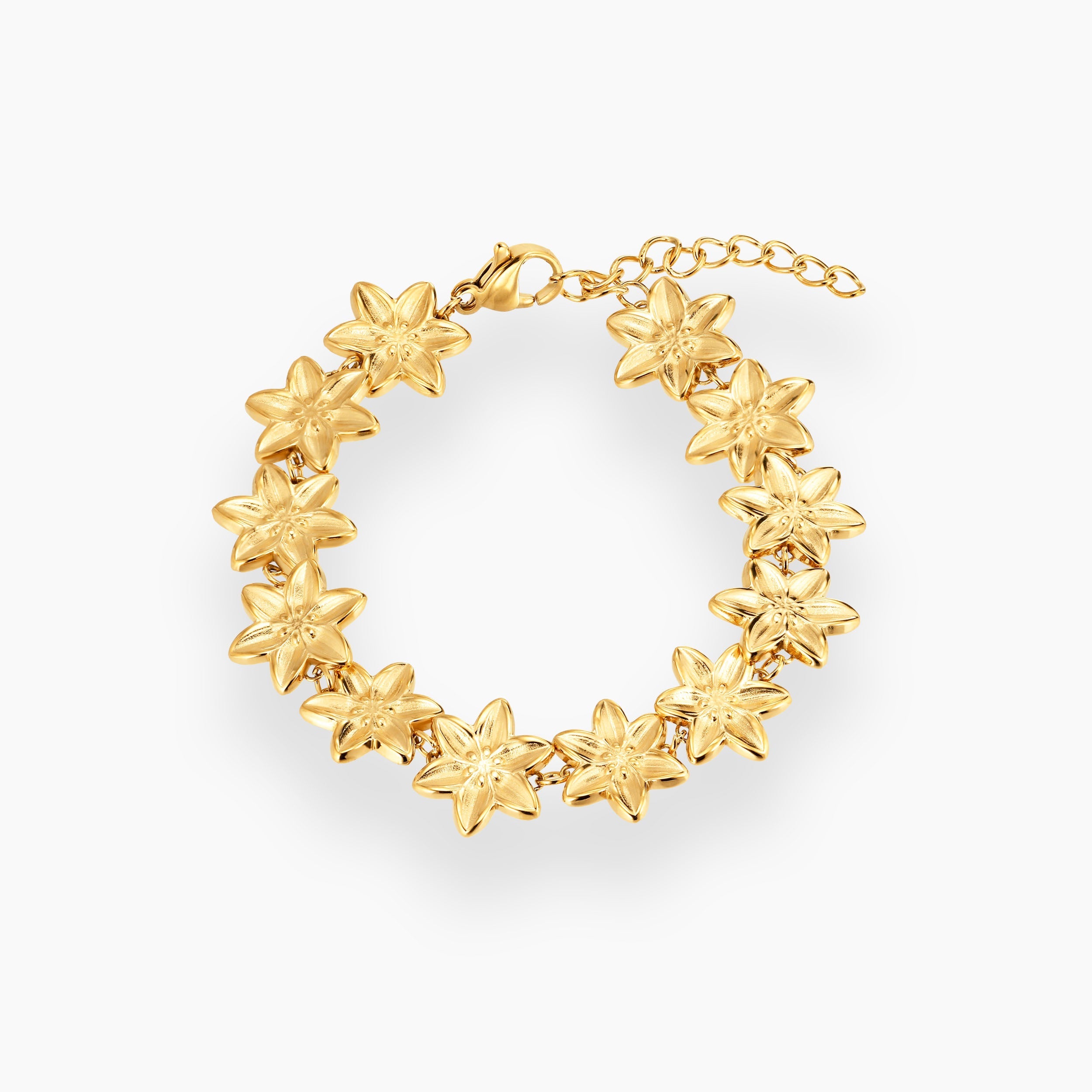 LILY ARMBAND GULD (12 BLOMMOR)