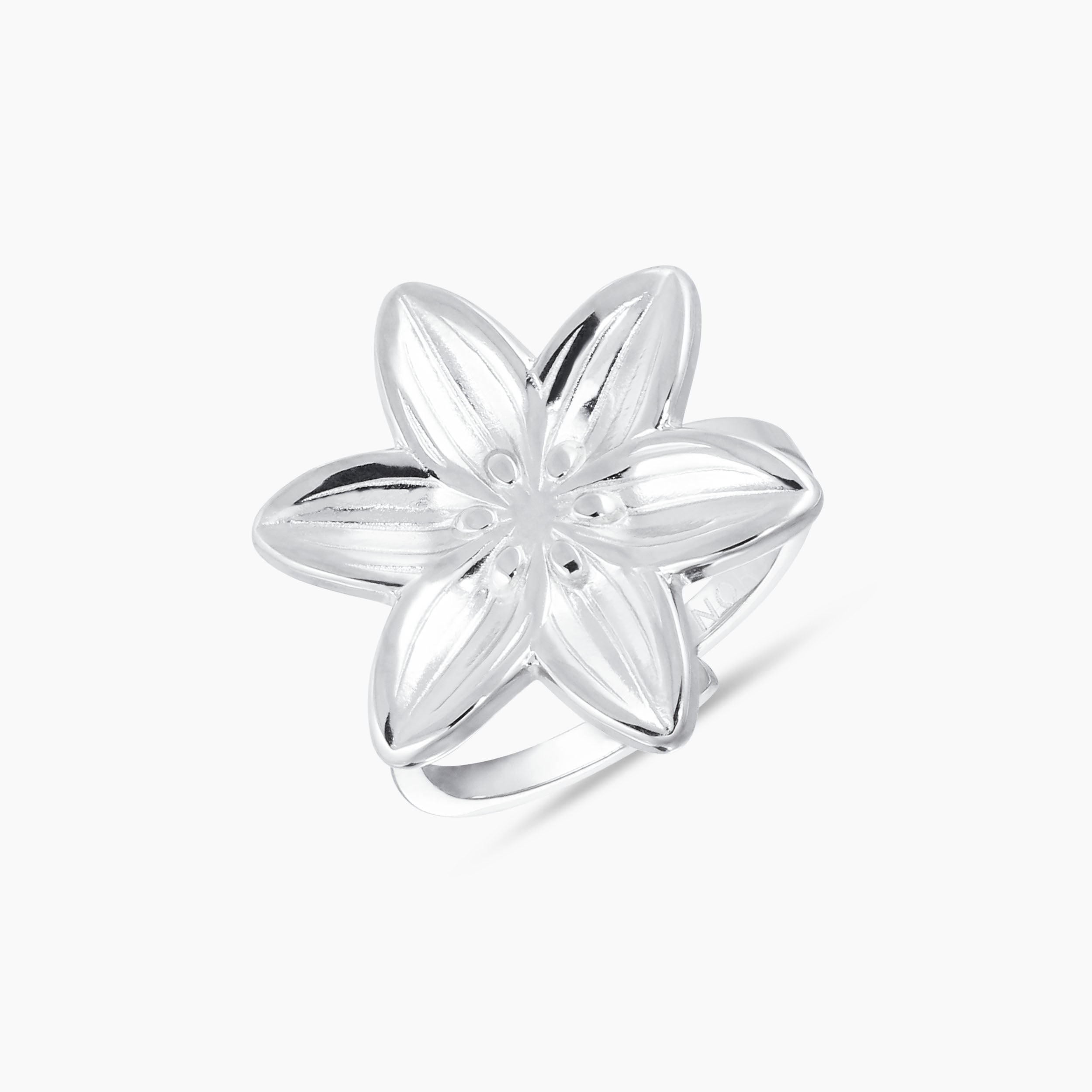 STOR LILY JUSTERBAR RING