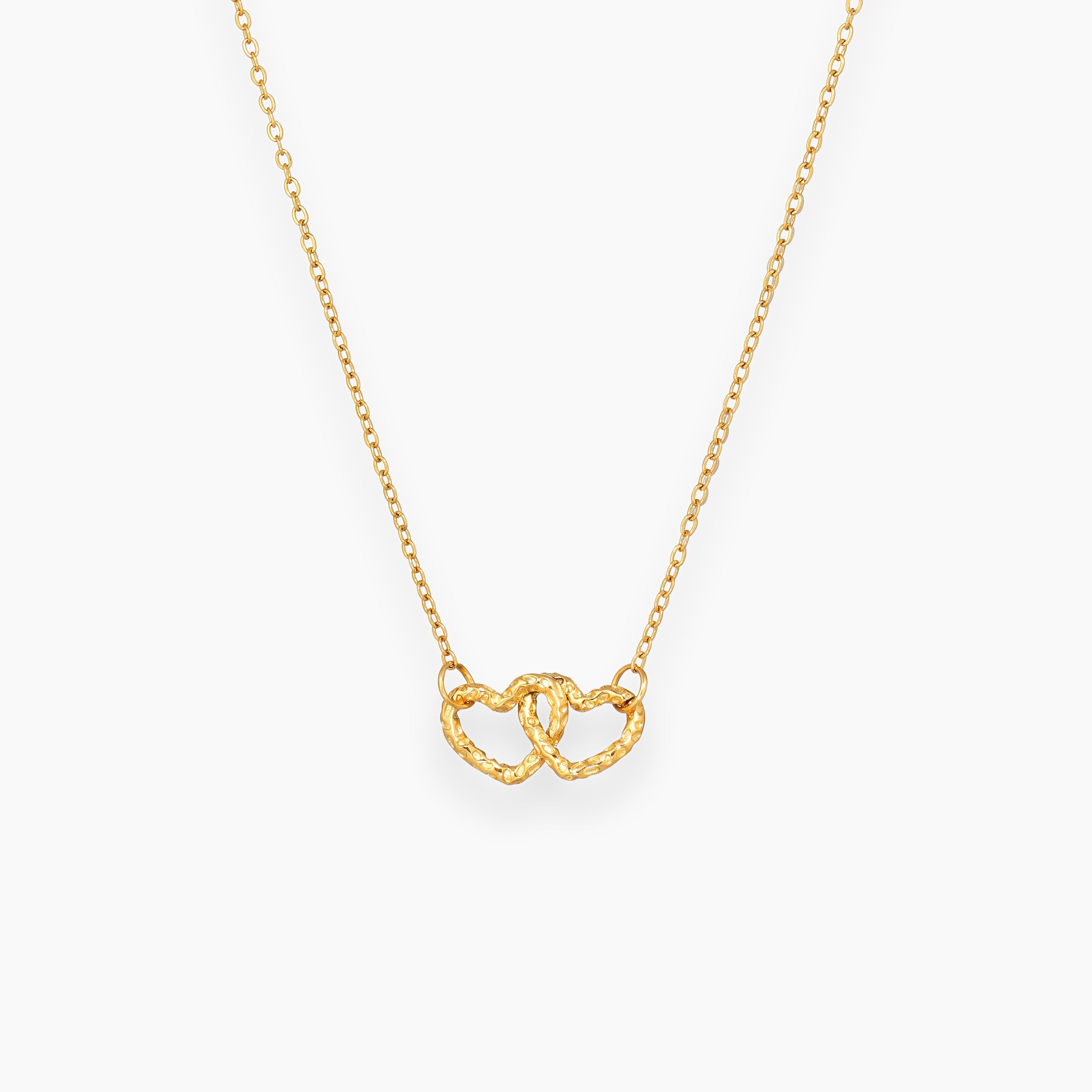 TWIN HEARTS MOON HALSBAND