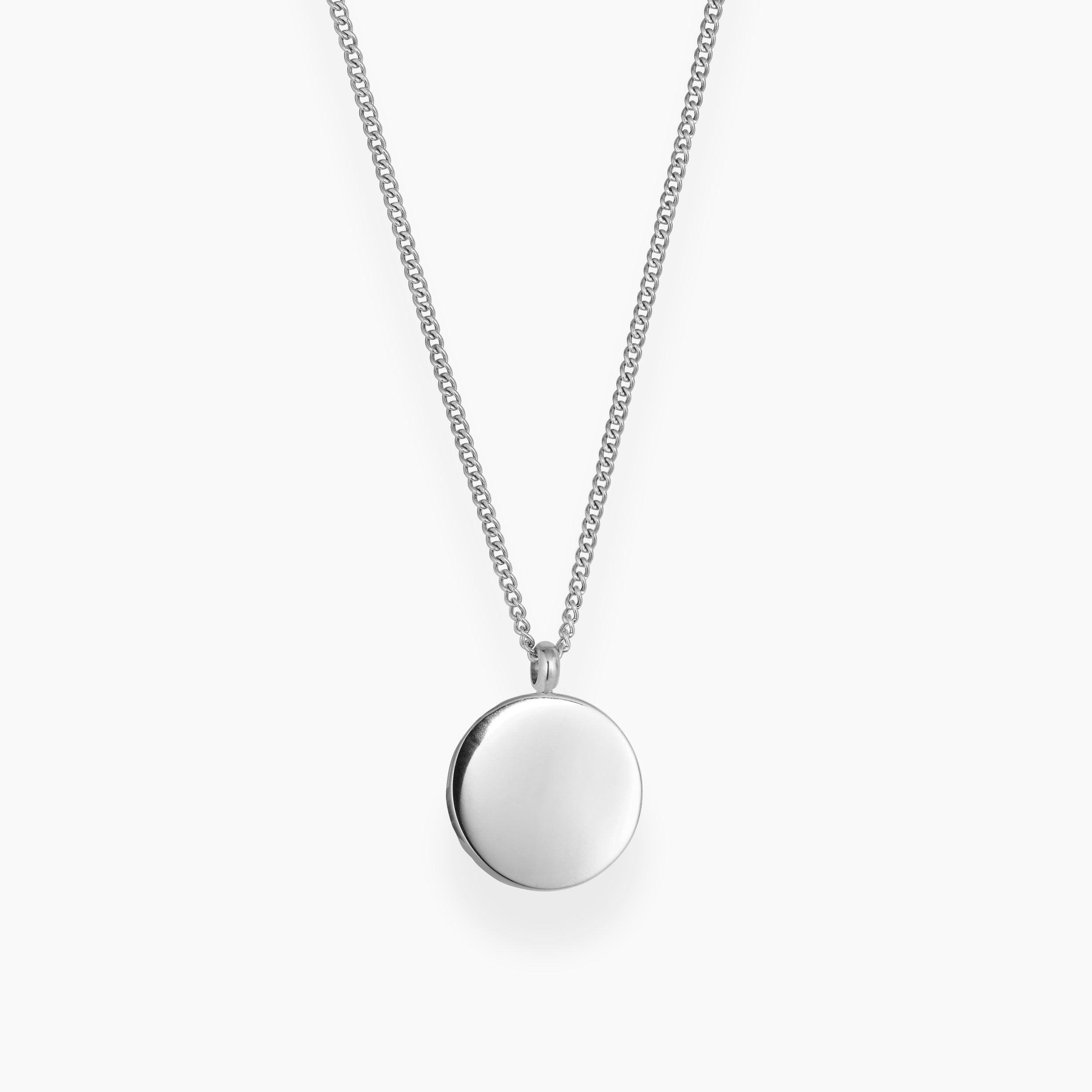 OSLO HALSBAND RUND SILVER