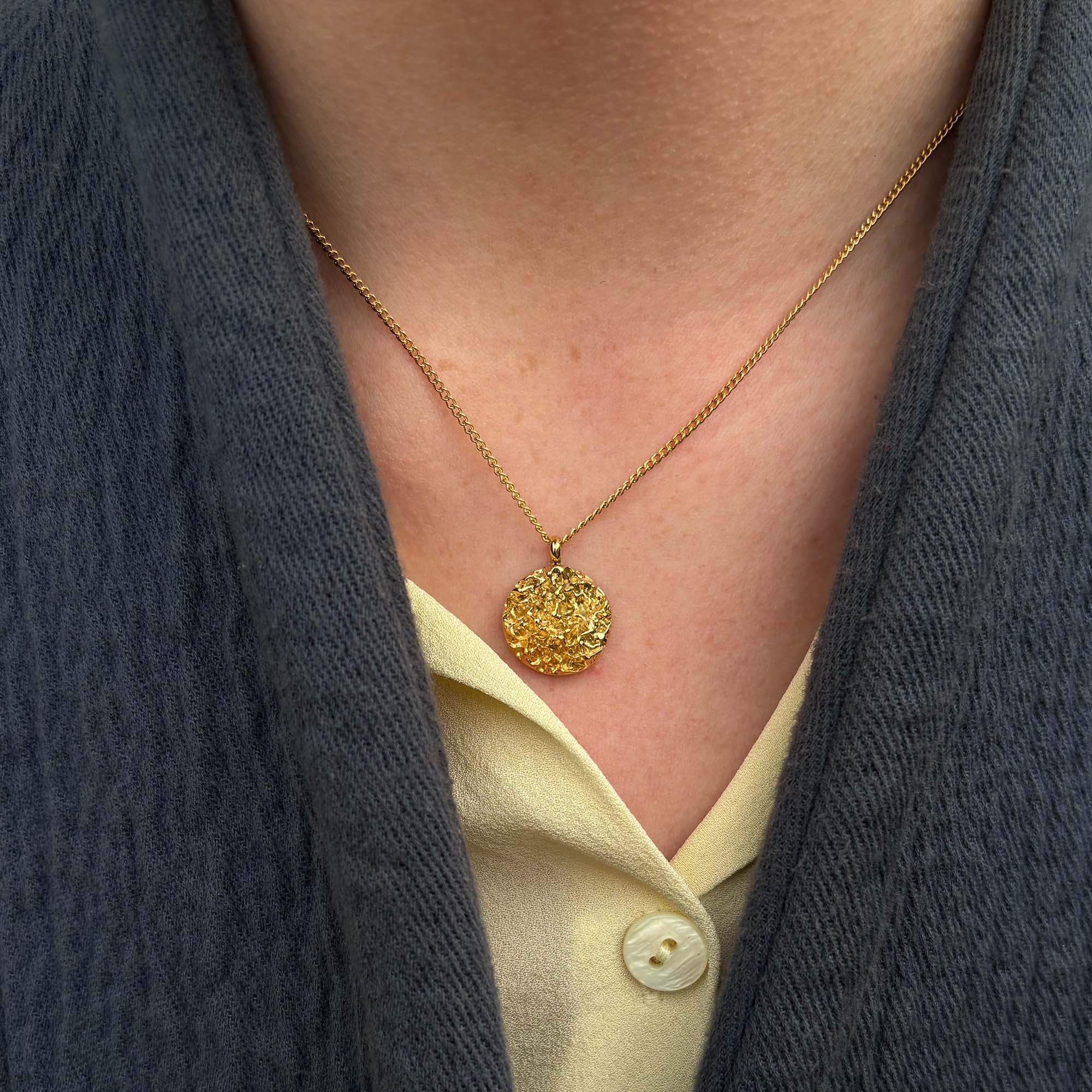 OSLO HALSBAND RUND GULD